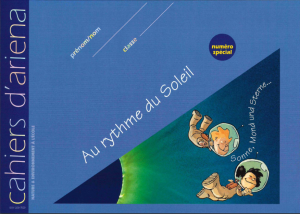 Couverture Au rythme du Soleil