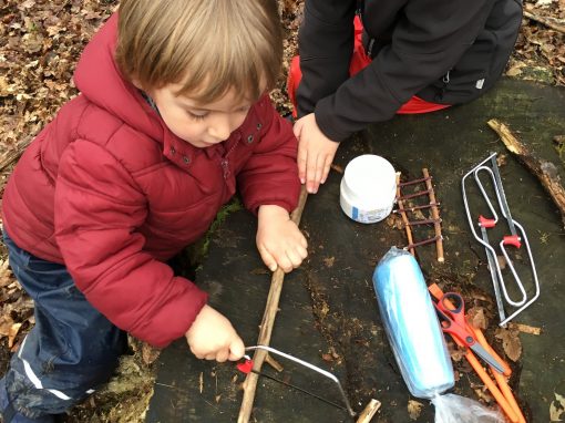 Paniers de découvertes pour les tout-petits